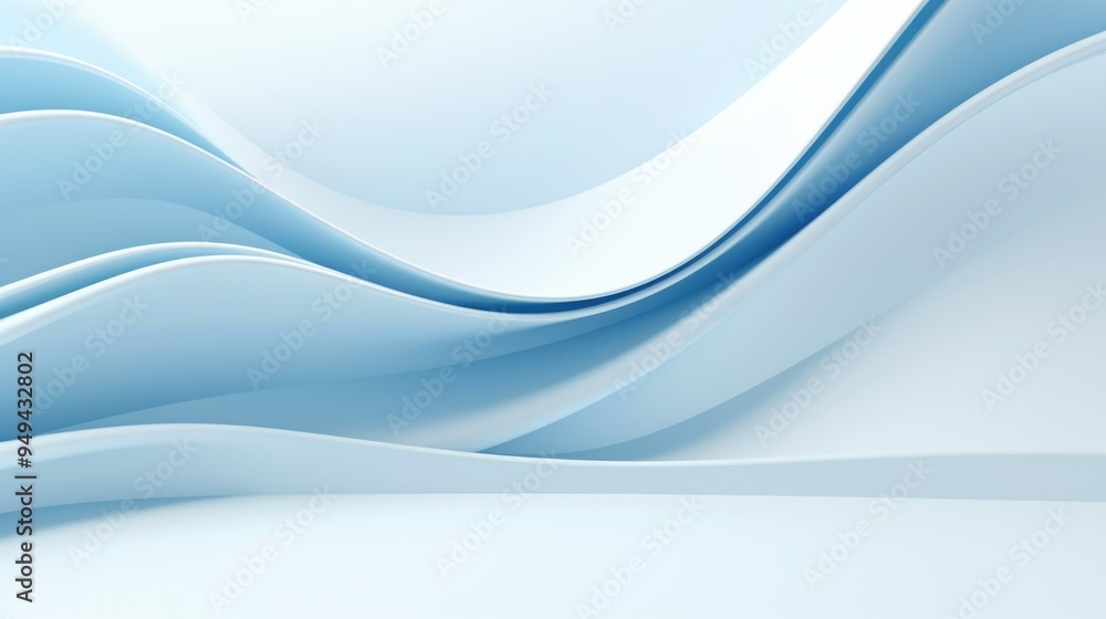 Fototapeta premium Abstract light blue background
