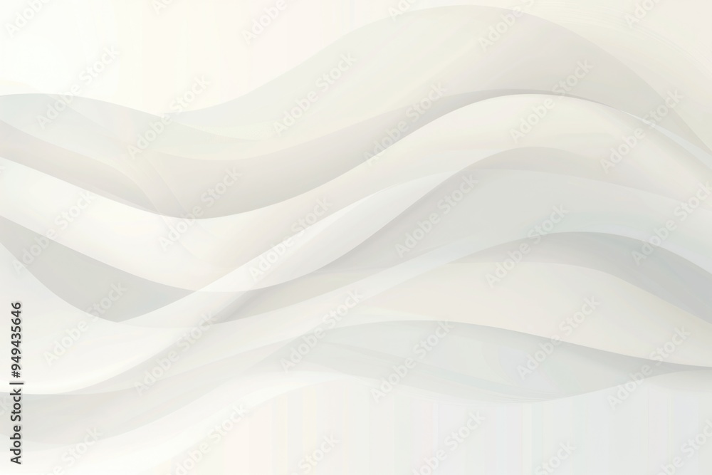 Obraz premium soft colors gradient transitions abstract white background