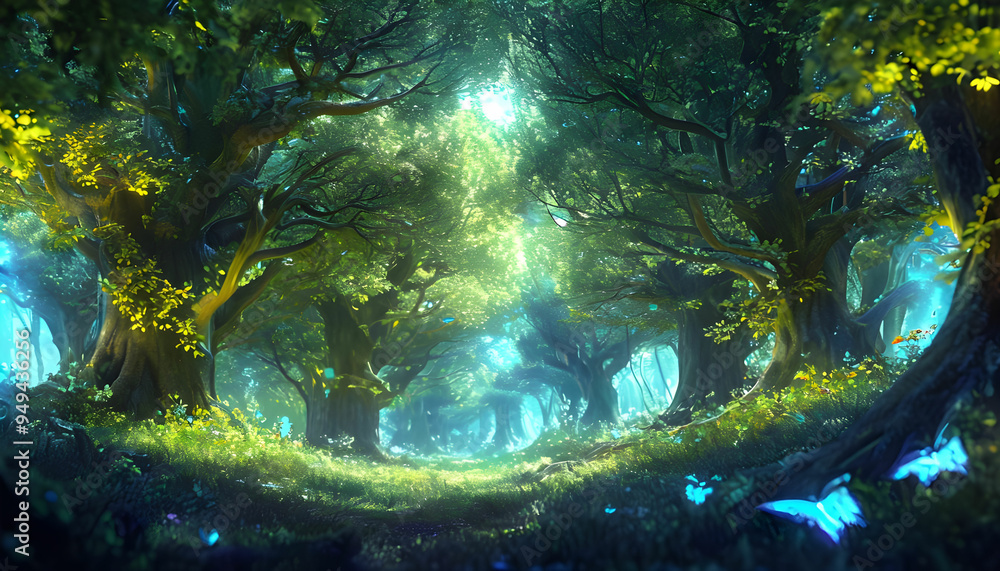 Obraz premium Enchanted Forrest 2