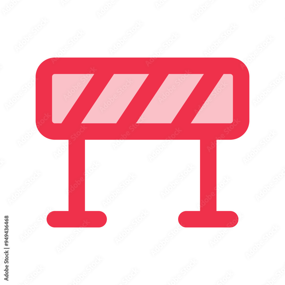 road block outline fill icon road block outline fill icon