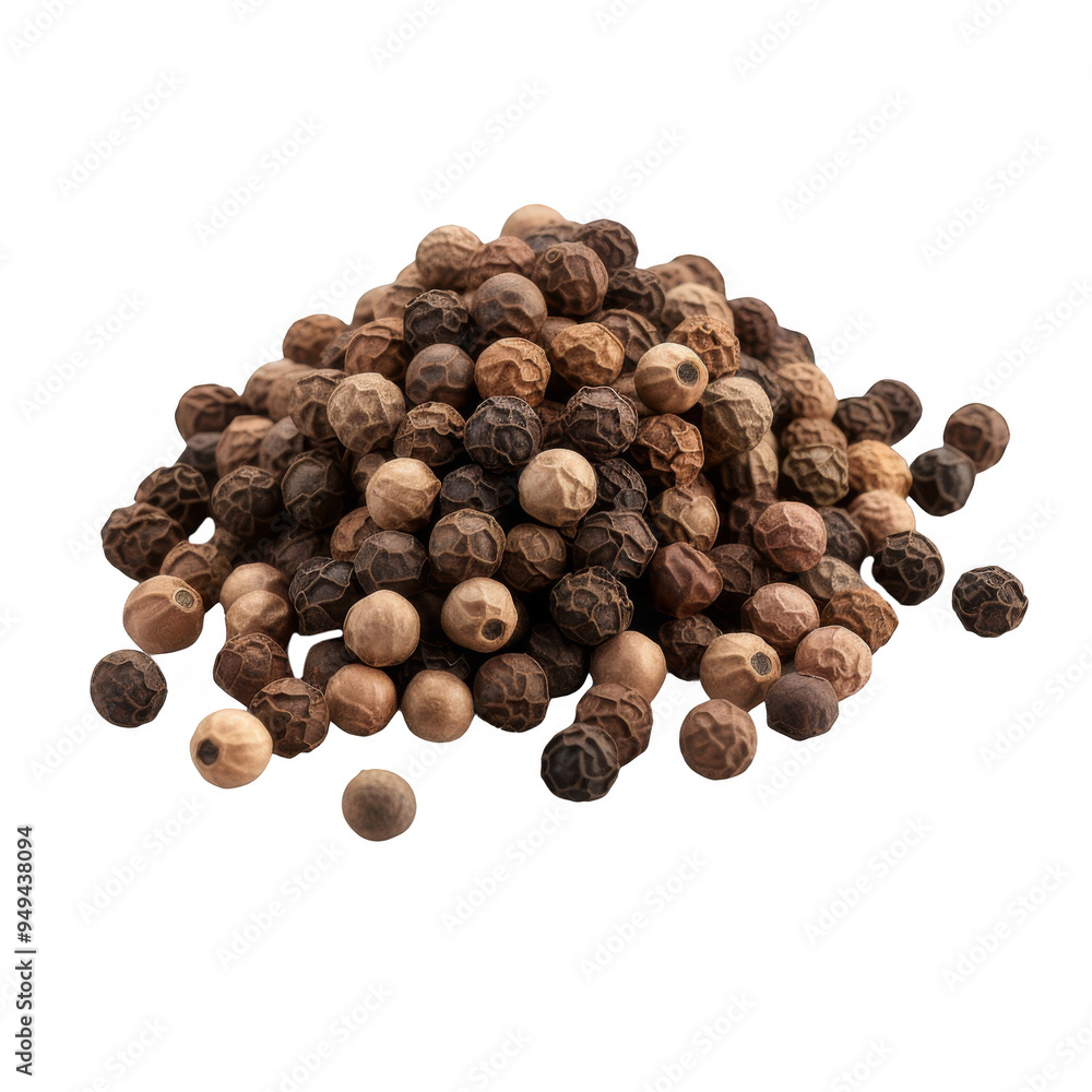Peppercorn Isolated on a Transparent Background Peppercorn Isolated on a Transparent Background