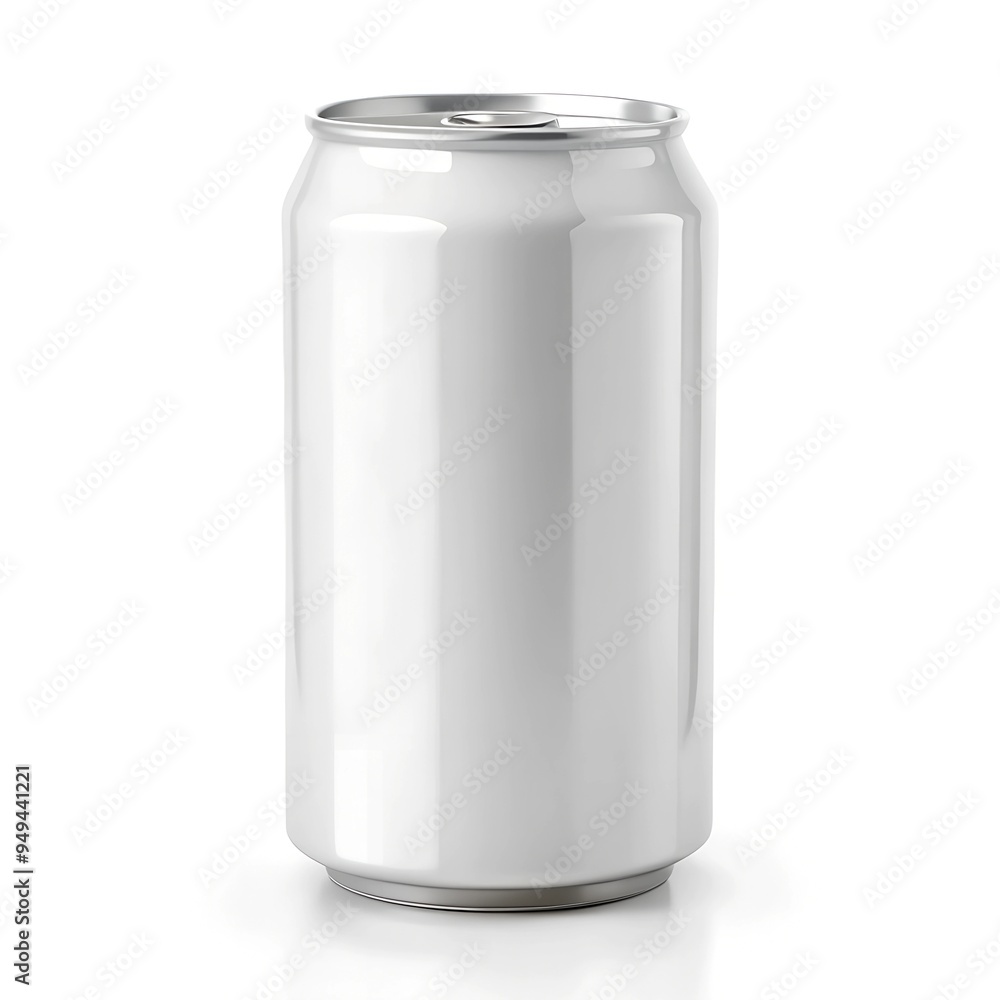 white soda can for mockup isolated on white white soda can for mockup isolated on white