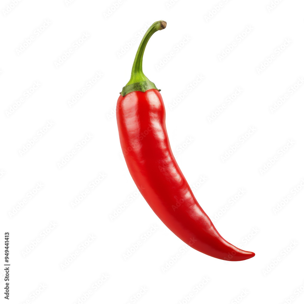 Chili Isolated on a Transparent Background Chili Isolated on a Transparent Background