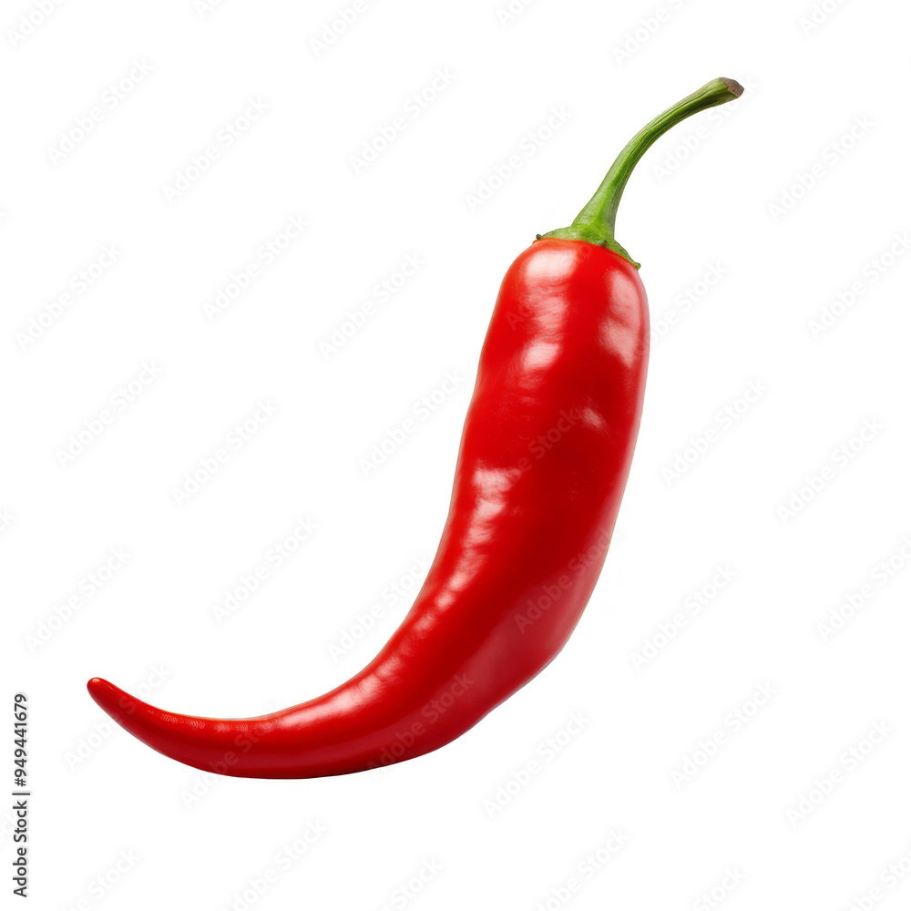 Chili Isolated on a Transparent Background Chili Isolated on a Transparent Background