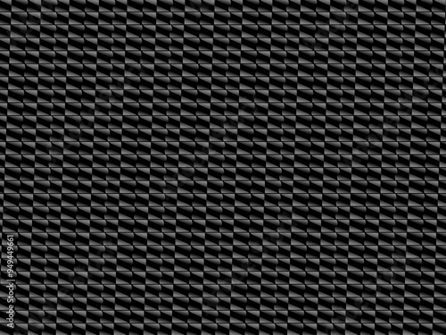 Black metal texture steel background. Perforated metal sheet.