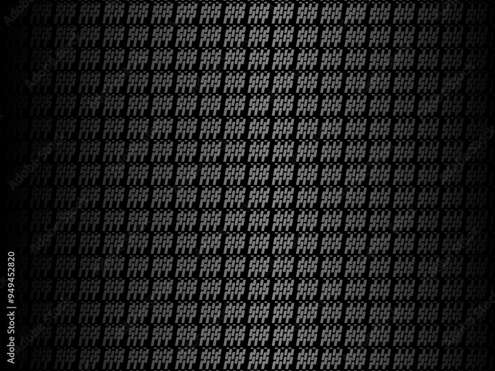 Black metal texture steel background. Perforated metal sheet. Black metal texture steel background. Perforated metal sheet.
