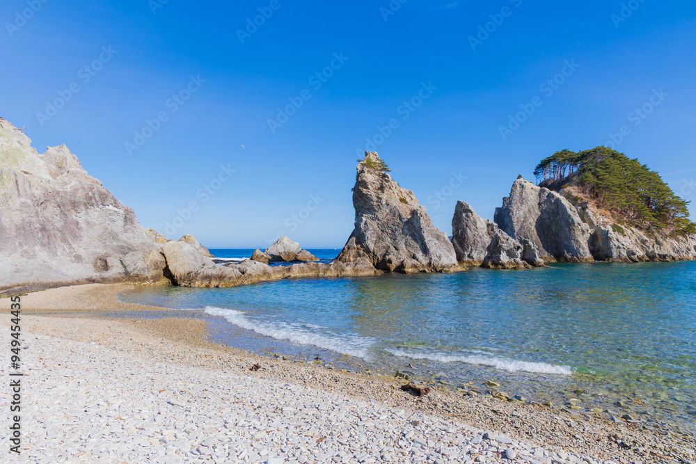 日本の風景 岩手県宮古市 浄土ヶ浜 日本の風景 岩手県宮古市 浄土ヶ浜