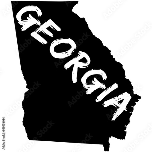 Georgia Solid Text
