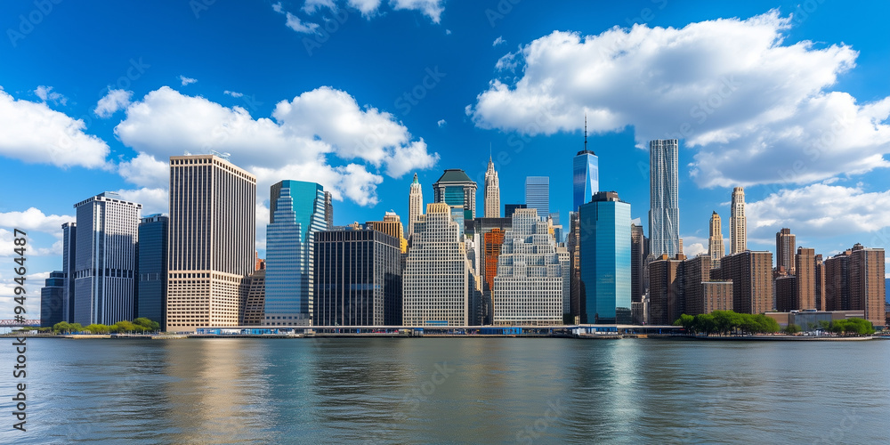 Fototapeta premium New York City in the Summertime 