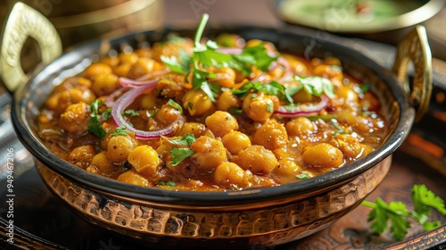 Ghugni, Bengali Chickpea Recipe  photo