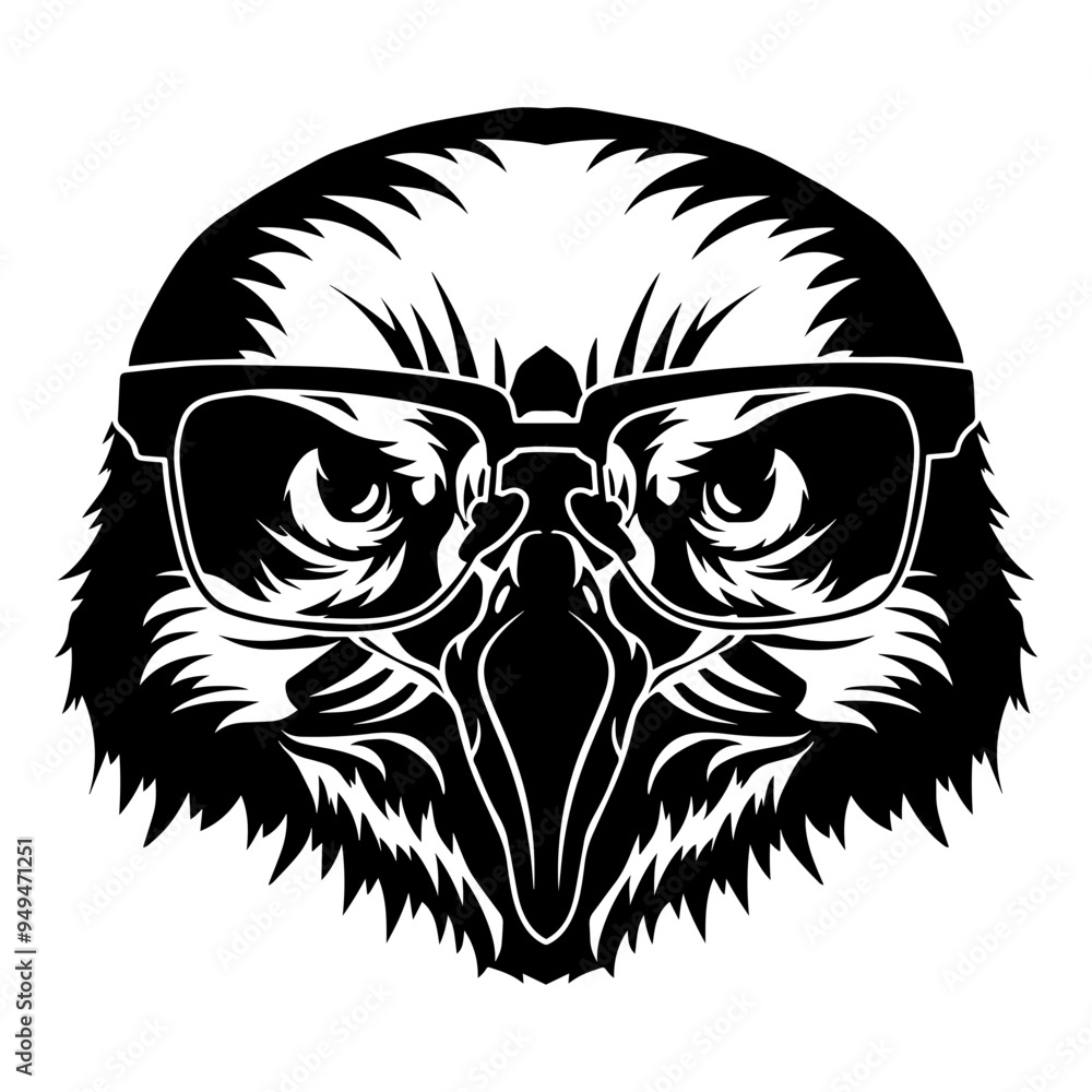 Hawk In Glasses Hawk In Glasses