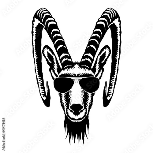 Ibex In Sunglasses