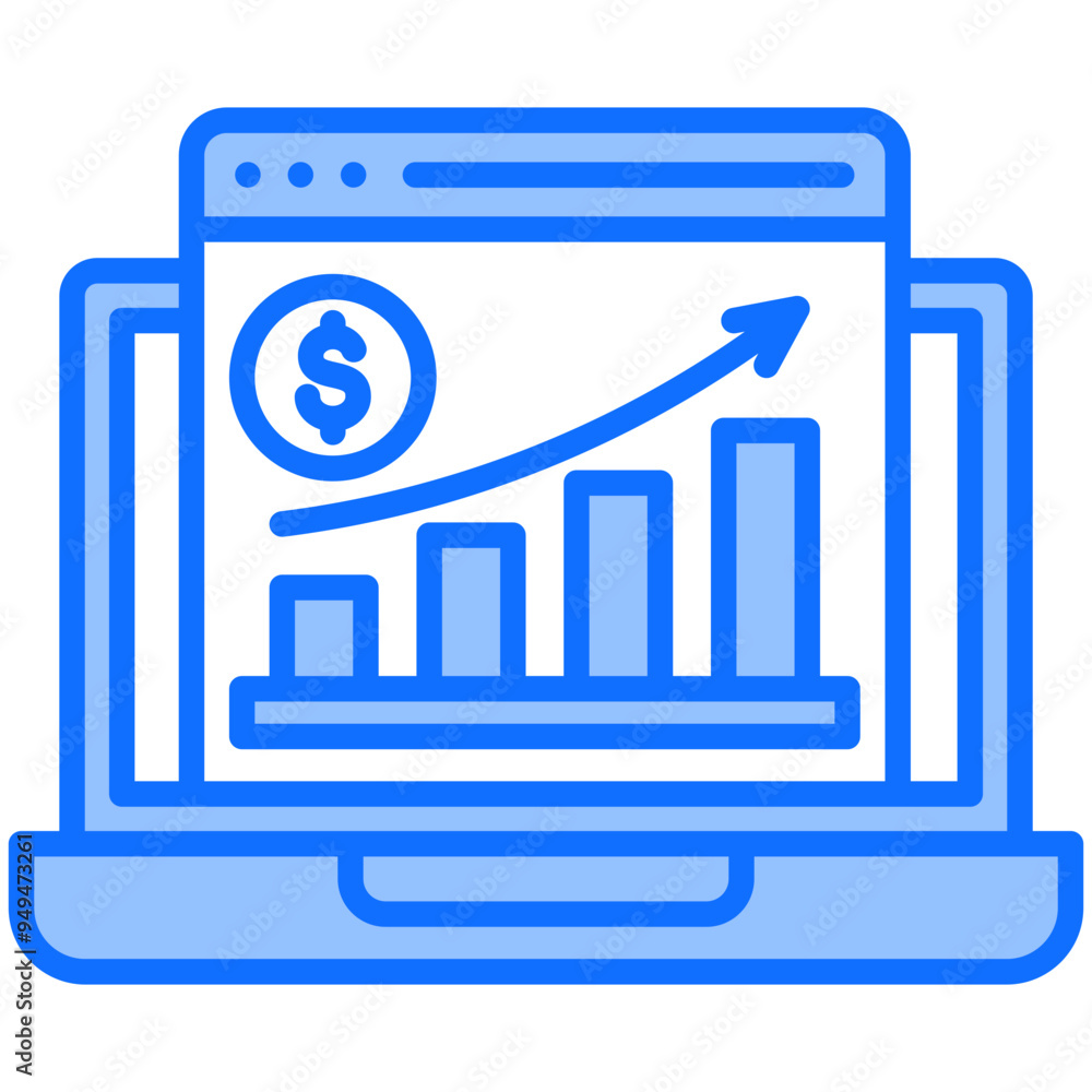Online Sales Icon Online Sales Icon