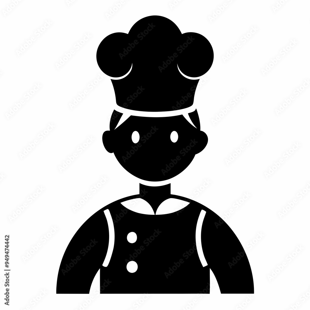 Baker Black silhouette Baker Black silhouette