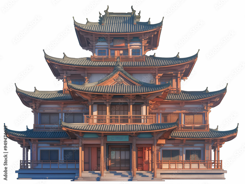 Fototapeta premium chinese temple architecture
