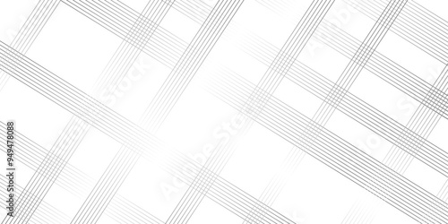 	
Abstract thin black and white gradient silver tech stripe diagonal line vector carve wave minimal texture. vector illustration monochrome stripe pattern technology web graphic design.