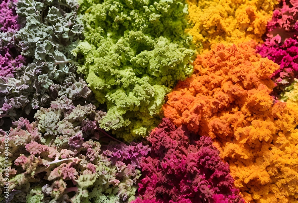Background image of a vibrant pile of colorful vegetables, showcasing bright and diverse cabbage varieties.
Background image of a vibrant pile of colorful vegetables, showcasing bright and diverse cabbage varieties.