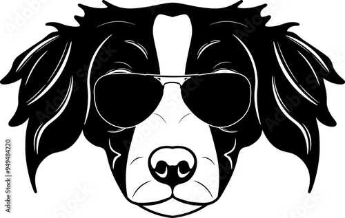 Kooikerhondje In Sunglasses