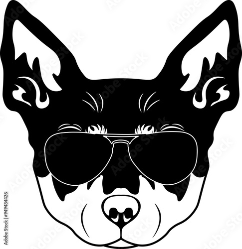 Lapponian Herder In Sunglasses