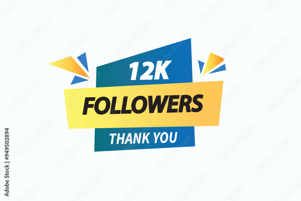 Basithank you 12K followers vector illustration social media post subscribers or followers animation design banner
c RGB Basithank you 12K followers vector illustration social media post subscribers or followers animation design banner
c RGB