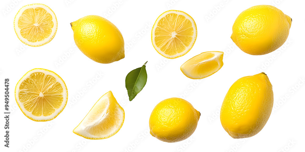 A set of fresh lemons, perfect for adding a tangy flavor to beverages and dishes.. A set of fresh lemons, perfect for adding a tangy flavor to beverages and dishes..