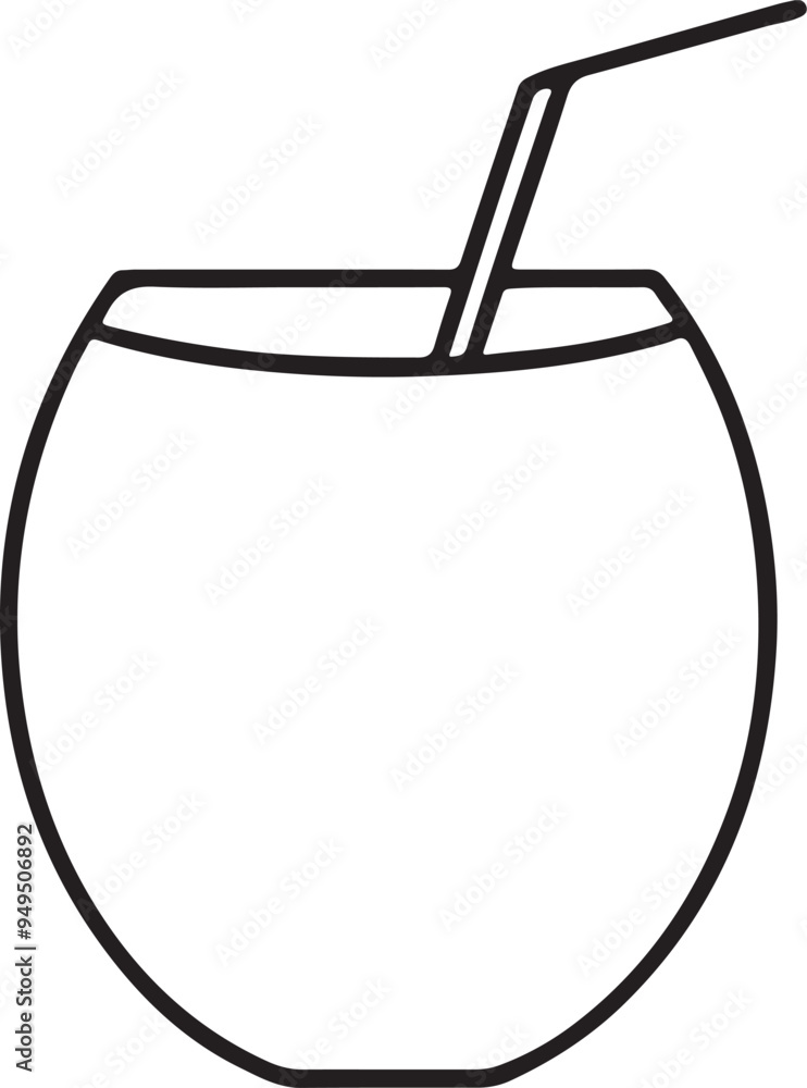 summer season holiday with coconut and umbrella vector illustration. summer season holiday with coconut and umbrella vector illustration.