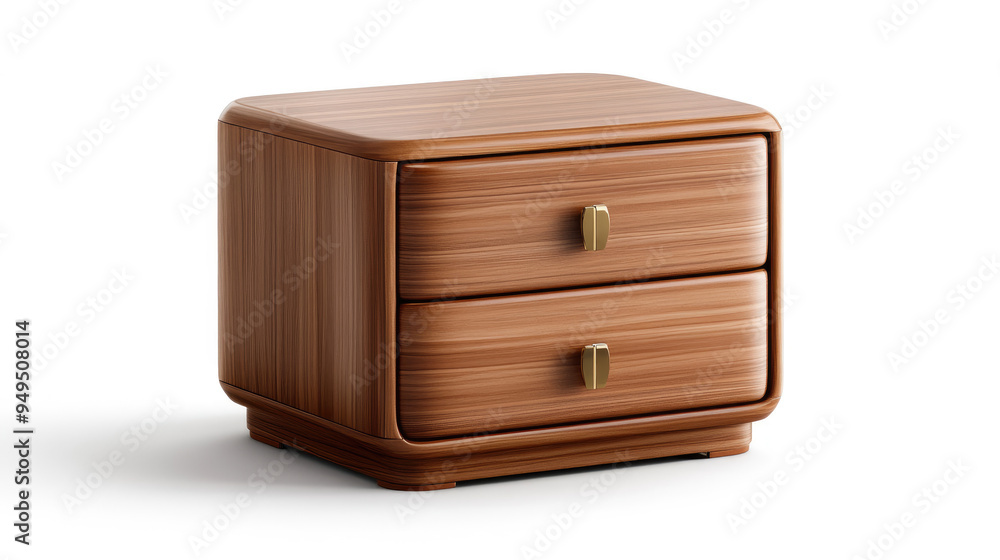 Elegant wooden nightstand with two drawers, perfect for modern bedrooms and stylish storage solutions. Elegant wooden nightstand with two drawers, perfect for modern bedrooms and stylish storage solutions.