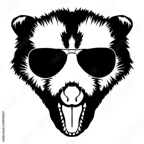 Opossum Angry In Sunglasses