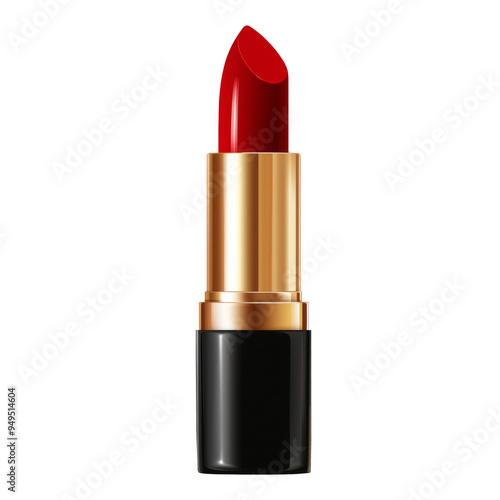 red lipstick
