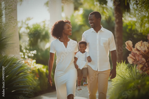 African American Family Wal...