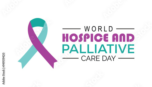 World Hospice and Palliative Care Day is observed every year on October. Medical Healthcare Awareness concept. background, placard, banner template Vector illustration design.