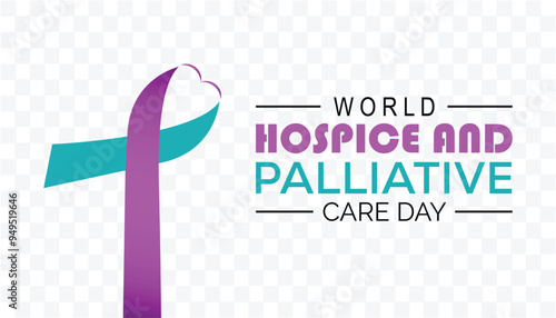 World Hospice and Palliative Care Day is observed every year on October. Medical Healthcare Awareness concept. background, placard, banner template Vector illustration design.