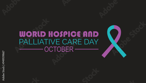 World Hospice and Palliative Care Day is observed every year on October. Medical Healthcare Awareness concept. background, placard, banner template Vector illustration design.