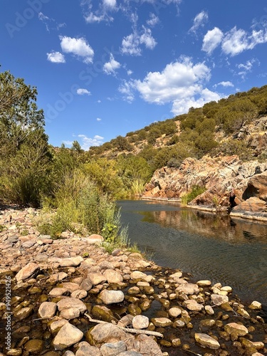 river in the mountains