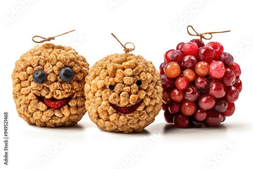 Smiling Wheat Berries Cartoon Character Giving Thumbs Up Gesture Cheerful and Playful Design for Whole Grains Enthusiasts