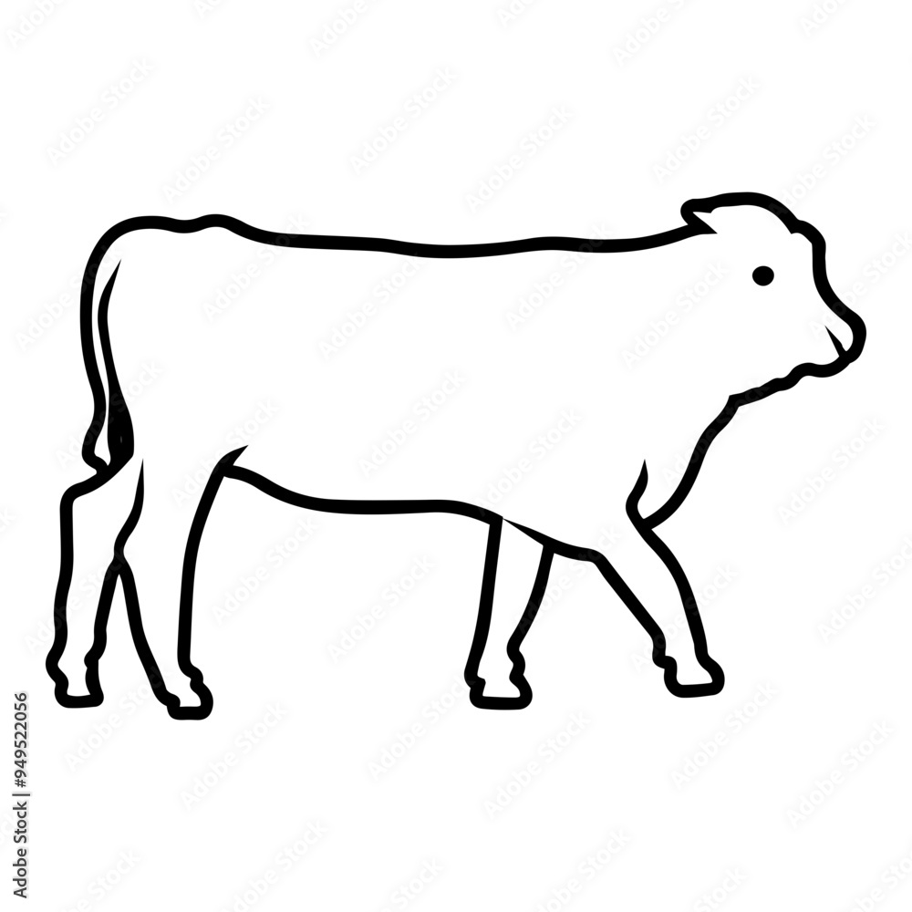 Baby Texas Longhorn Outline Baby Texas Longhorn Outline