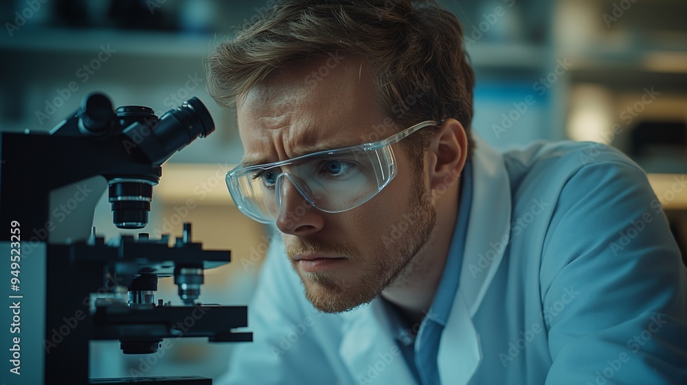 Research, experiment and medical trial being done by a scientist in a lab, science facility or hospital. Research, experiment and medical trial being done by a scientist in a lab, science facility or hospital.