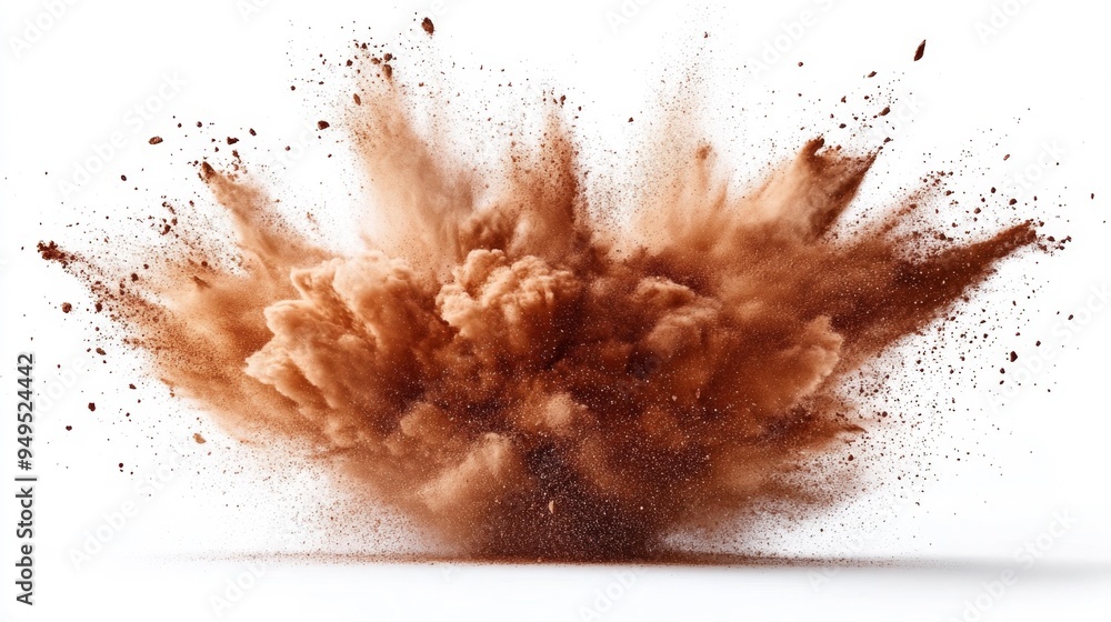 Explosion of Brown Powder in the Air Generative AI Explosion of Brown Powder in the Air Generative AI