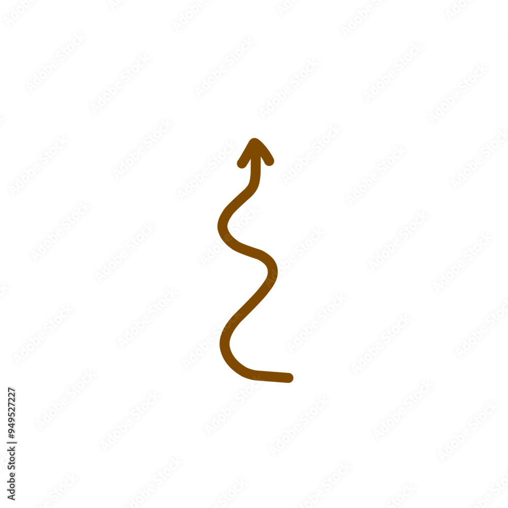 brown arrow line brown arrow line