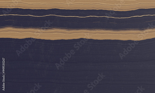 Geological subsurface. Layered of rock and organic strata. Geologic cross section.