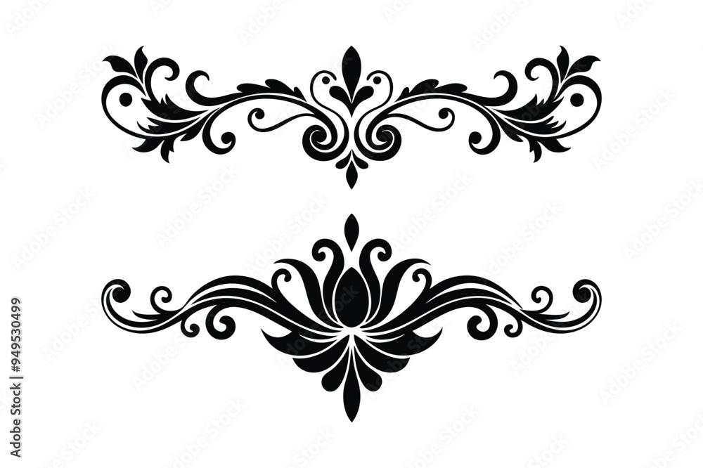 abstract floral design abstract floral design