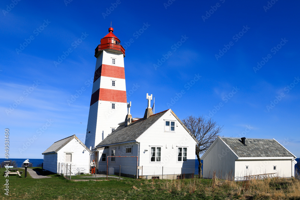 Leuchtturm Alnes fyr Leuchtturm Alnes fyr