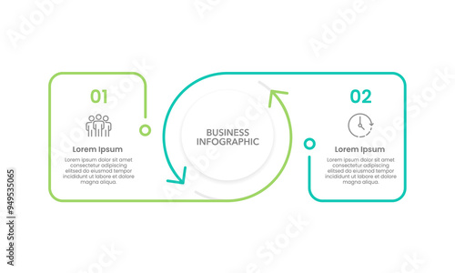 HR and Time Business Process. Infographic Design Template. Business Presentation, Report ,Strategy and Planning. Vector Illustration.