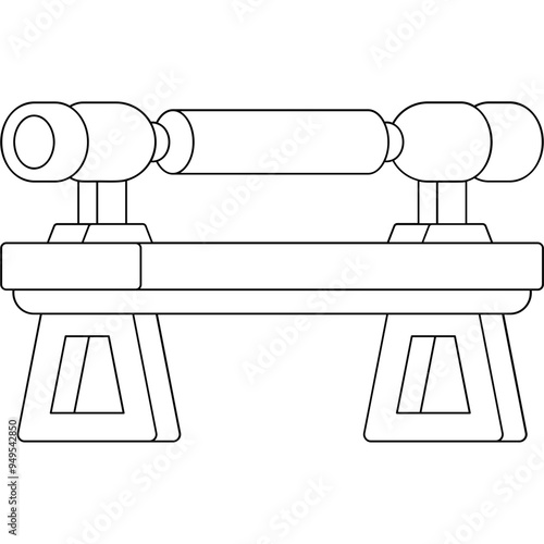 Woodworking Machinery Icon  