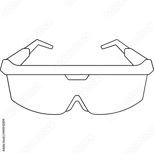 Safety Glasses Icon