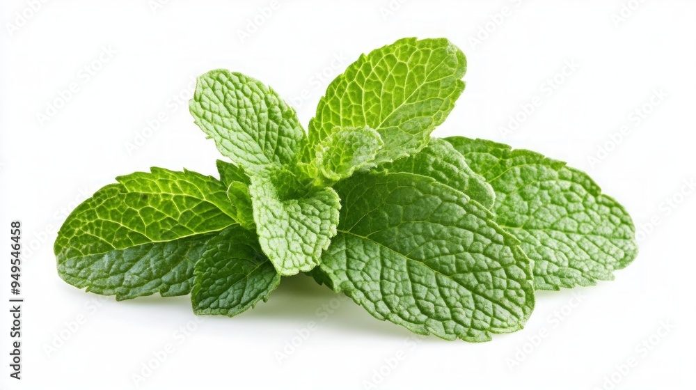 Fresh mint isolated on white background. Fresh mint leaf. Clipping path mint. Mint macro studio photo Fresh mint isolated on white background. Fresh mint leaf. Clipping path mint. Mint macro studio photo