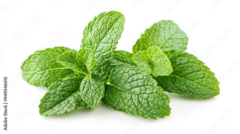 Fresh mint isolated on white background. Fresh mint leaf. Clipping path mint. Mint macro studio photo Fresh mint isolated on white background. Fresh mint leaf. Clipping path mint. Mint macro studio photo