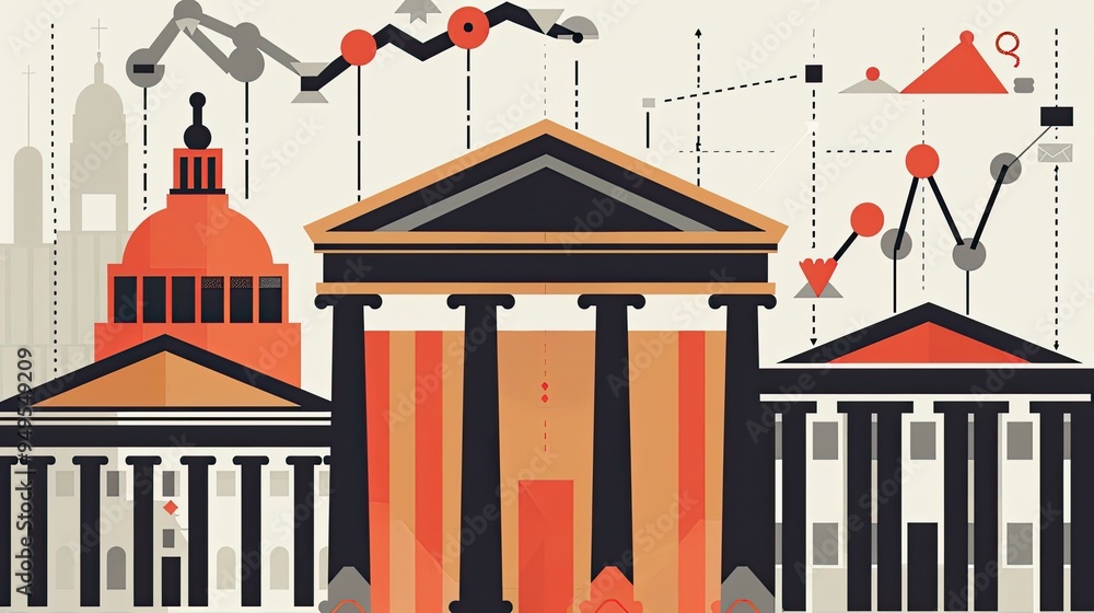 A drawing of a building with a large dome and pillars A drawing of a building with a large dome and pillars