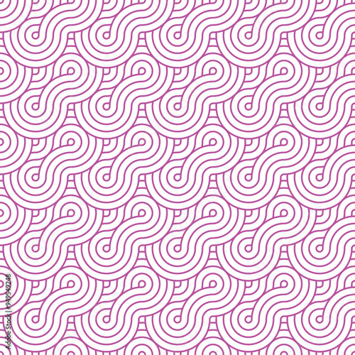 Modern Geometric Pattern Design Illustration