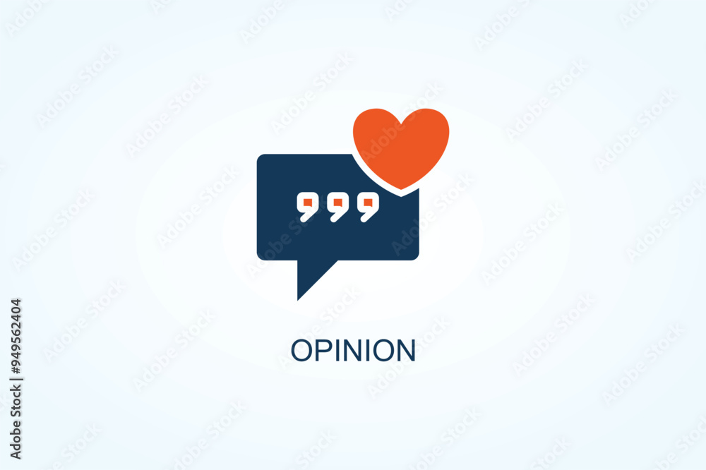 Opinion Vector Or Logo Sign Symbol Illustration Opinion Vector Or Logo Sign Symbol Illustration
